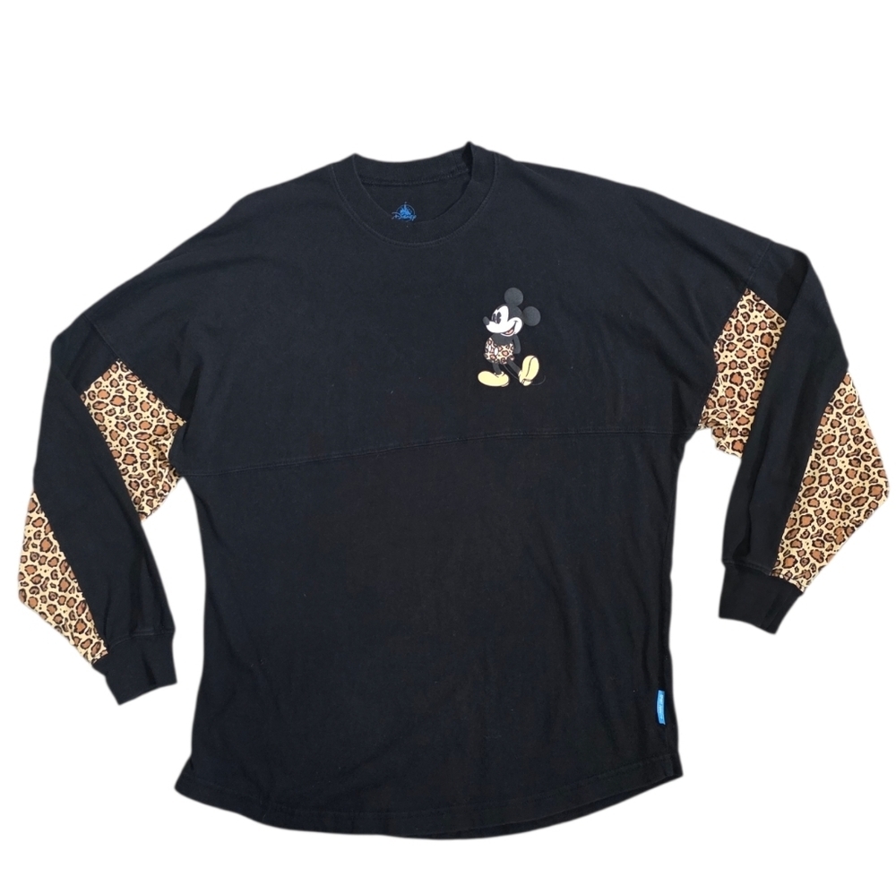 Disney Black/Animal Print Spirit Jersey Disney World Size XS